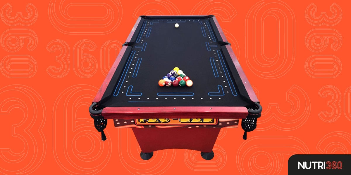 Matic Entretenimento Pac Man Pool Table