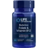Folato e Vitamina B12 Life Extension 90 cápsulas