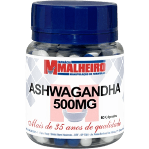 Ginseng Indiano Malheiro 500 mg 120 Cápsulas